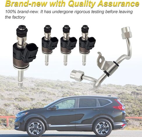مجموعة خط حاقن الوقود 06160-5PA-305 متوافقة مع Honda Civic 2017-2020، متوافقة مع Accord 2018-2021 L4 1.5L، متوافقة مع CR-V 2018-2020، استبدل 16012-5PA-315 in Kuwait