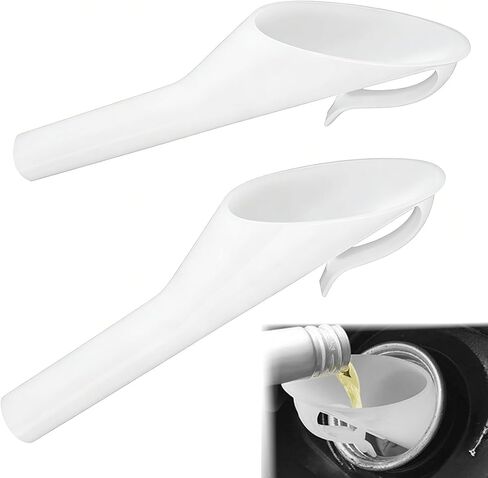 2PCS Automotive Capless Gas Tank Funnel, Car Refueling Funnel, Leak-Proof Fuel Tank Funne for Ford Focus F150 Mercury Lincoln Mountaineer Mariner, OEM#8U5A-17B068-EB 1782177 1833948 2050651 in Kuwait
