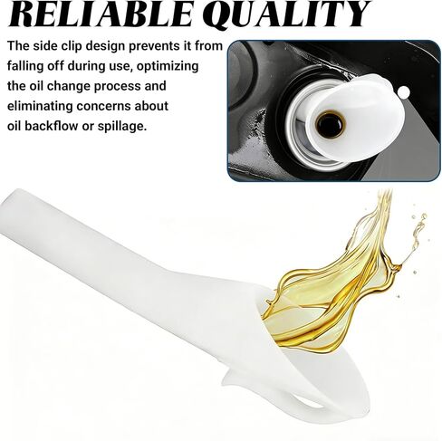 2PCS Automotive Capless Gas Tank Funnel, Car Refueling Funnel, Leak-Proof Fuel Tank Funne for Ford Focus F150 Mercury Lincoln Mountaineer Mariner, OEM#8U5A-17B068-EB 1782177 1833948 2050651 in Kuwait