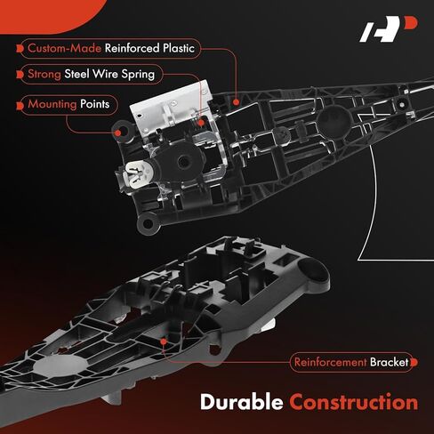 A-Premium Front Driver Side Exterior Door Handle Bracket Compatible with Chevy Cruze Camaro 2011-2015, Sonic 2012-2020, Trax 2013-2020, Volt 2011-2015 & Buick Encore, Lacrosse, Verano, Allure in Saudi Arabia