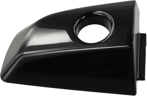 Front Left Outer Door Handle Lock Cylinder Cover for Honda CR-V 2017-2022 Driver Side Handle Cover with Hole Replace 72187-TLC-A11 1Pcs Black in Kuwait