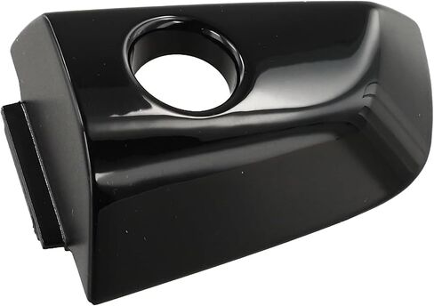 Front Left Outer Door Handle Lock Cylinder Cover for Honda CR-V 2017-2022 Driver Side Handle Cover with Hole Replace 72187-TLC-A11 1Pcs Black in Kuwait