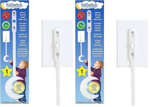 Light Switch Extender for Kids (1 Pack, Original Half Moon) - Award Winning, Easy Grab Handle, Glow-in-The-Dark in Saudi Arabia