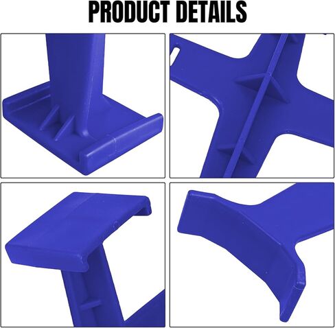 Wuyaoyao Motorcycle Fork Guard, Plastic Dirt Bike Fork Saver Suspension Support Brace, Transportation Protector Tie Down Seal Saver Protection Accessories, Dirtbike Motocross Accessories (Blue) in Saudi Arabia