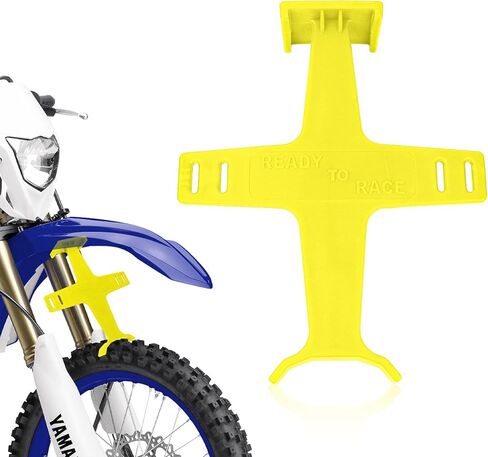 Wuyaoyao Motorcycle Fork Guard, Plastic Dirt Bike Fork Saver Suspension Support Brace, Transportation Protector Tie Down Seal Saver Protection Accessories, Dirtbike Motocross Accessories (Blue) in Saudi Arabia