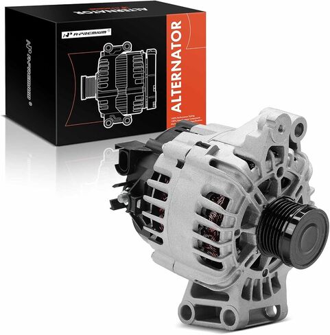 مولد كهربائي ممتاز متوافق مع Ford Fiesta 2014-2018 1.6L، 12V 120A 6-Groove Clutch Pulley في اتجاه عقارب الساعة in Saudi Arabia