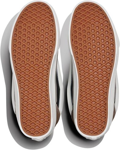Vans Unisex Knu Skool Shoe - '90s Retro Puffy Fashion Sneakers for Men & Women, Nineties Black/Brown, 8.5 in Saudi Arabia