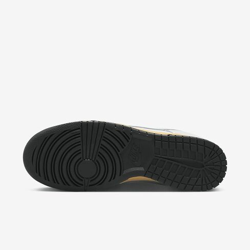Nike Dunk Low Retro SE Men's Shoes (HQ1932-001, Wolf Grey/Gum Yellow/Black/Wolf Grey) Size 9 in Saudi Arabia