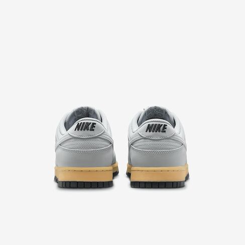 Nike Dunk Low Retro SE Men's Shoes (HQ1932-001, Wolf Grey/Gum Yellow/Black/Wolf Grey) Size 9 in Saudi Arabia