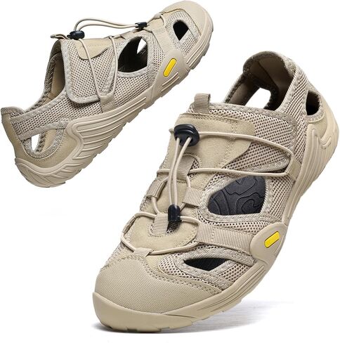 Ziitop رجل المشي الصنادل الرياضة في الهواء الطلق مغلقة اصبع القدم المشي صندل سريعة الجافة عدم الانزلاق الصيف صياد حافي القدمين أحذية الماء الشاطئ in Kuwait