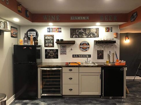 Vintage Metal Signs Armor Warrior Predator Poster Robot Tin Sign Wall Art Decor Plaque for Home Coffee Bar Pub Club Cafe Living Room Bedroom Garage Shop Gift 12x8 inch in Kuwait