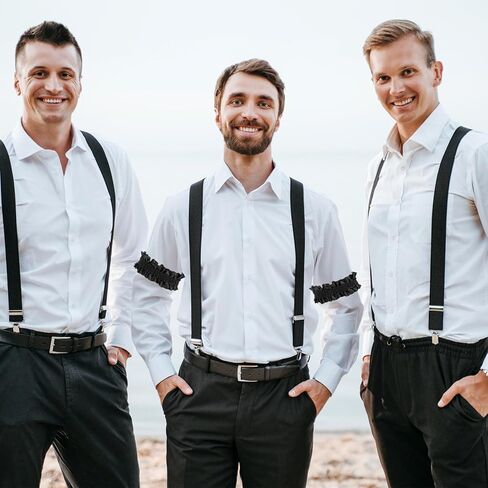 4 قطع من الأربطة الأكمام للرجال، رباط ذراع للرجال والنساء، أربطة أكمام لحمل الأكمام للرجال والنساء، رباط ذراع رجالي قابل للتمدد مضاد للانزلاق لحفلات العشرينيات من القرن الماضي، العودة للوطن، أسود/أبيض in Kuwait