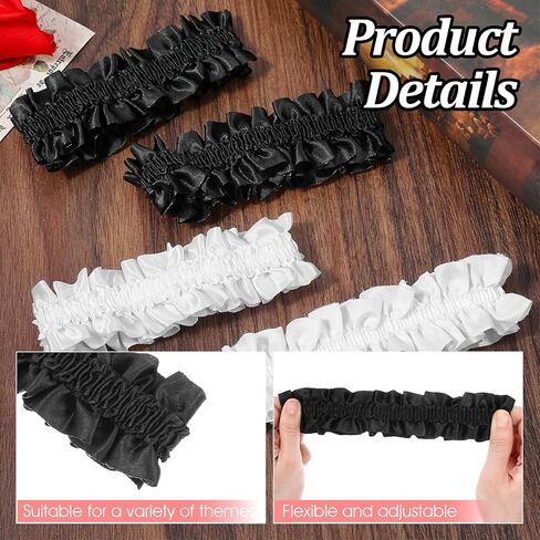 4 قطع من الأربطة الأكمام للرجال، رباط ذراع للرجال والنساء، أربطة أكمام لحمل الأكمام للرجال والنساء، رباط ذراع رجالي قابل للتمدد مضاد للانزلاق لحفلات العشرينيات من القرن الماضي، العودة للوطن، أسود/أبيض in Kuwait