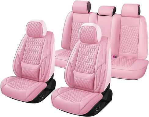 Car Seat Covers Full Set for Honda Ridgeline 2005-2026,Full Coverage Car Seat Covers Sets,Waterproof,Breathable,Scratch-Resistant Seats Cushion Protector(Black-Full Set) in Kuwait