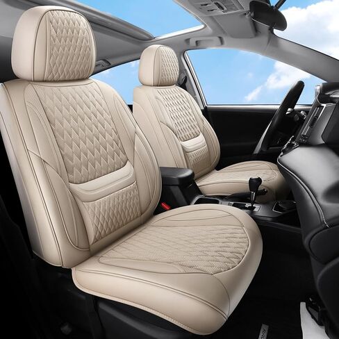 أغطية مقاعد السيارة مجموعة كاملة لسيارة Honda Ridgeline 2005-2026، مجموعات أغطية مقاعد السيارة ذات التغطية الكاملة، مقاومة للماء، قابلة للتنفس، مقاومة للخدش (مجموعة كاملة سوداء) in Kuwait