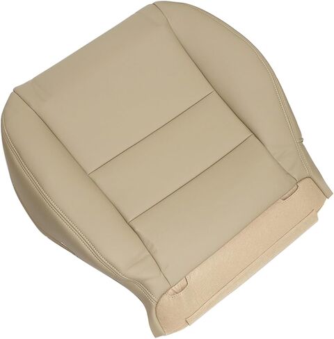 Front Driver Side Bottom Replacement Leather Seat Cover Tan Compatible with Honda Accord 2003 2004 2005 2006 2007 in Kuwait
