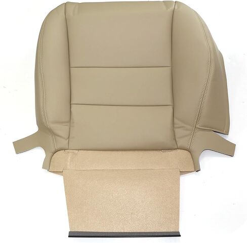 Front Driver Side Bottom Replacement Leather Seat Cover Tan Compatible with Honda Accord 2003 2004 2005 2006 2007 in Kuwait