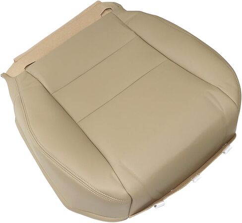 Front Driver Side Bottom Replacement Leather Seat Cover Tan Compatible with Honda Accord 2003 2004 2005 2006 2007 in Kuwait