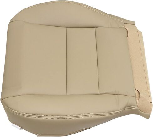 Front Driver Side Bottom Replacement Leather Seat Cover Tan Compatible with Honda Accord 2003 2004 2005 2006 2007 in Kuwait