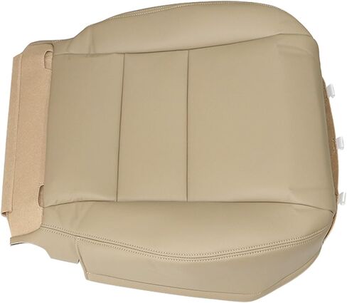 Front Driver Side Bottom Replacement Leather Seat Cover Tan Compatible with Honda Accord 2003 2004 2005 2006 2007 in Kuwait