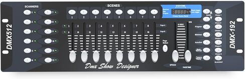 192 DMX تحكم DMX ضوء تحكم DMX تحكم لأضواء دي جي شريط حفلة ديسكو نادي أضواء للمسرح in Kuwait