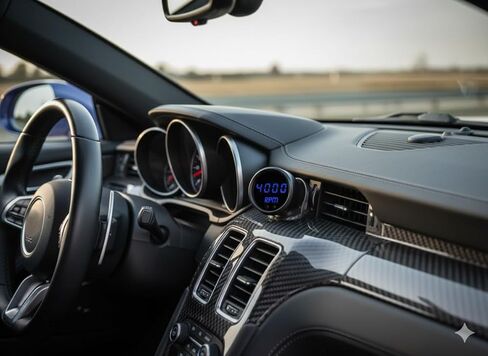 Intellitronix 2-1/16 LED Digital Tach Programmable 9900 RPM in Kuwait