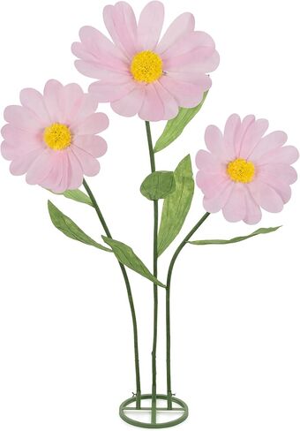 Giant Flowers for Decoration,Large Daisy Flowers Artificial,Big Paper Flower for Wedding,Birthday Party,Garden,Office,Home,Shop Window Display(Pink) in Saudi Arabia