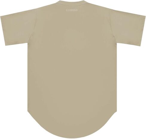 Illuzien Sand Scoop Bottom Barber Smock, Hair Cut Jacket, Water-Resistant Barber Accessories, Professional Men's Jacket in Saudi Arabia