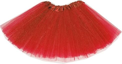 تنورة توتو للفتيات، فستان باليه أميرة من التول مكون من 3 طبقات، تنورة أطفال لحفلات الرقص للأميرة من عمر 3 إلى 10 سنوات in Kuwait