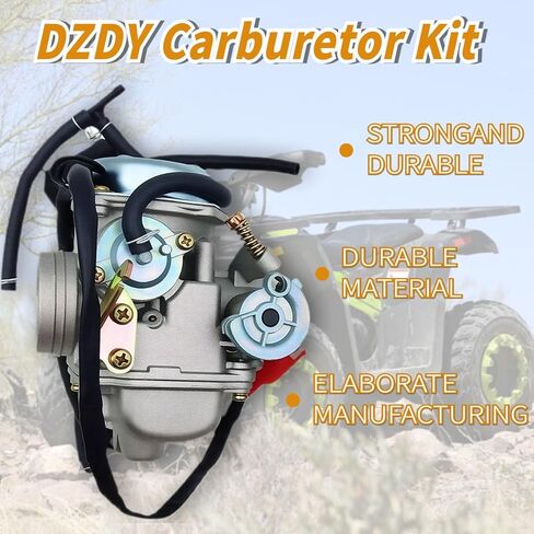 طقم ضبط المكربن، مكربن ​​لكولمان BK200 AT200-B AT200 JL50QT BK150، بديل لمحرك Go Kart 150cc 125cc، بديل لـ TaoTao 150cc مع فلتر هواء in Kuwait