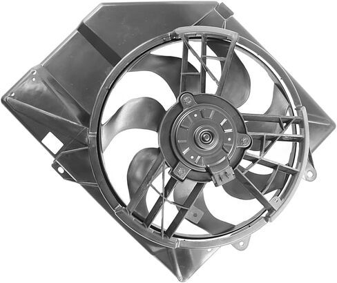 for Ford Escort 1993 1994 1995 1996 for Mercury Tracer 1993 1994 1995 1996 Replacement F5CZ8C607A Dual Radiator and Condenser Fan Assembly 1 PCS in Saudi Arabia