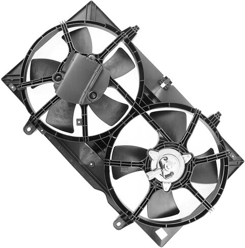 for Nissan ltima,Maxima 2002 2003 2004 2005 2006 2007 2008 Dual Radiator and Condenser Fan Assembly 1PCS in Saudi Arabia