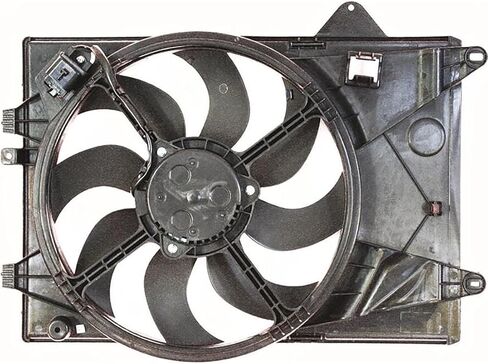 for Chevrolet Sonic 2012 2013 2014 2015 2016 2017 2018 Replacement 95080111, 95352379, 95942900 Dual Radiator and Condenser Fan Assembly 1X in Saudi Arabia