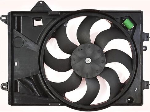 for Chevrolet Sonic 2012 2013 2014 2015 2016 2017 2018 Replacement 95080111, 95352379, 95942900 Dual Radiator and Condenser Fan Assembly 1X in Saudi Arabia