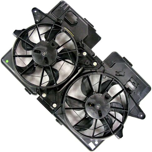 for Ford Escape 2008 2009 2010 2011 2012 for Mercury Mariner 2007 2008 2009 2010 Replacement 5L8Z8C607CB, 8L8Z8C607A Dual Radiator and Condenser Fan Assembly 1 PCS in Saudi Arabia