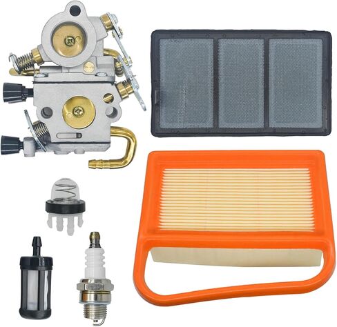 استبدال المكربن ​​TS420 TS410 لمنشار قطع الخرسانة STIHL TS 420 TS410Z TS420Z، استبدل #4238-120-0600 C1Q-S118 Carb مع مجموعة صيانة الفلتر in Saudi Arabia
