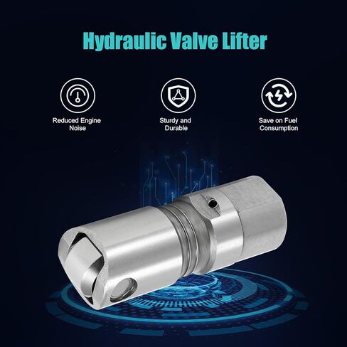 12pcs 53008514 Roller Valve Lifters For 1988-2008 Chrysler Dynasty Pacifica Concorde Voyager, For Dodge B150 D150 D250 Caravan Intrepid Ram 1500, For Plymouth Grand Voyager 3.3L 3.8L 3.9L V6 in Saudi Arabia