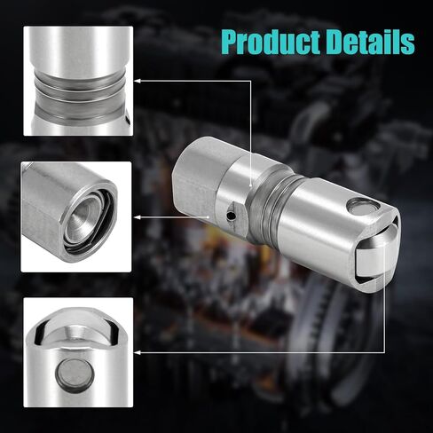 12pcs 53008514 Roller Valve Lifters For 1988-2008 Chrysler Dynasty Pacifica Concorde Voyager, For Dodge B150 D150 D250 Caravan Intrepid Ram 1500, For Plymouth Grand Voyager 3.3L 3.8L 3.9L V6 in Saudi Arabia