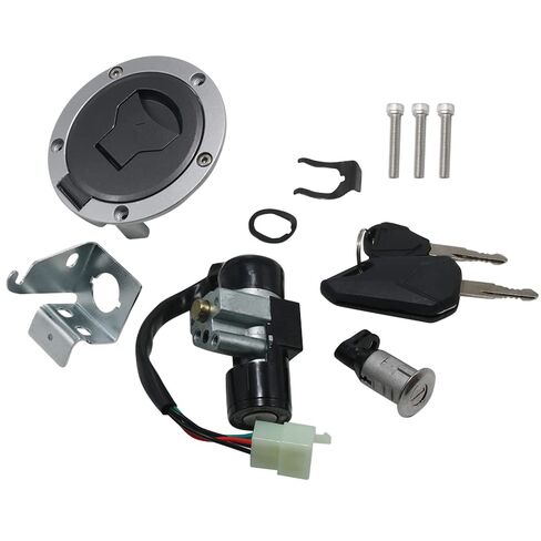 Ignition Switch Gas Cap Cover Seat Lock Key for Honda 35010-K26-B02 for Honda GROM MSX125SF 2016 for Honda GROM125 AC Handlebar 2017-2018 for Honda Ignition Switch Gas Cap in Saudi Arabia