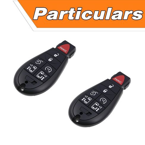 68210150AB Ignition Switch Module Kit & 2 Keys Compatible for 2008-2010 Dodge Magnum Charger Challenger Ram 1500 2500 3500,Jeep Grand Cherokee Commander,Chrysler 300 Replace# 68210150AA,68044060AA in Saudi Arabia