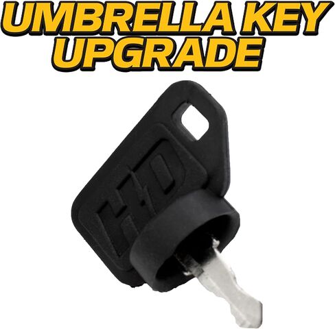 HD Switch - Starter Ignition Key Switch for Kubota Zero-Turn Mower ZD221 ZD321 ZD321N ZD323 ZD1011 ZD1021 ZD1211 ZD1211L ZD1211R ZD1211RL ZD1511LF ZD1511RL ZD1511RLF w/ 3 Keys & Free Carabiner in Saudi Arabia