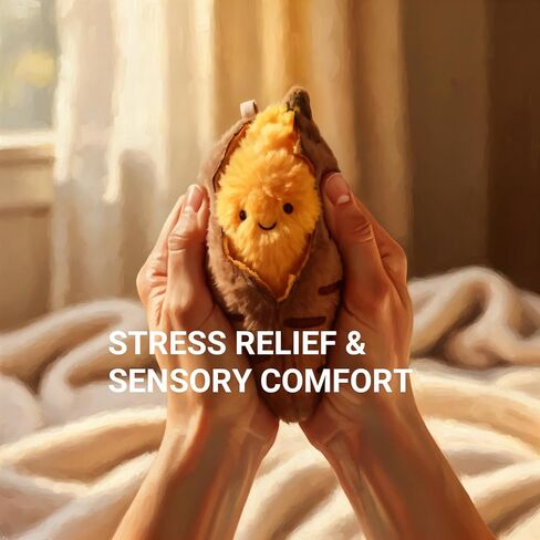 سلسلة مفاتيح من القطيفة على شكل بطاطا حلوة، حلية طعام محشوة لطيفة، ملحق حقيبة مع قلادة، تصميم كاواي in Kuwait