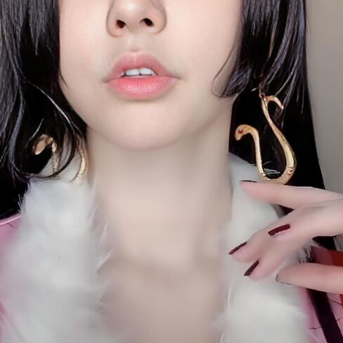 Anime OP Jewelry Accessory Hancock Snake Earrings Z. Ear Studs Set Leather Bound Pirate Journal Writing Notebook 4 Pcs in Saudi Arabia
