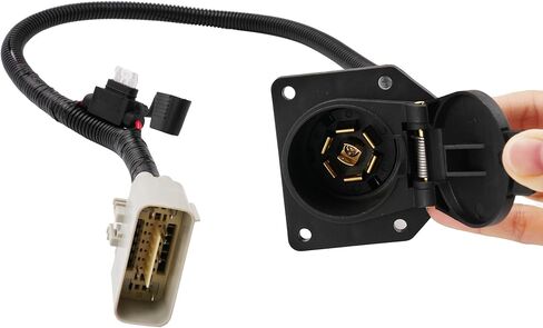 7 Way RV Trailer Hitch Tow Jumper Wiring Receptacle Plug Adapter Harness Kit for Tesla Model Y 2020-2022 16 PIN Connector 1534249-00-A-003 in Saudi Arabia