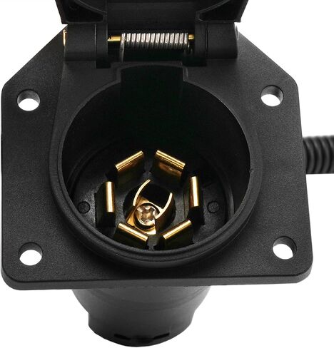 7 Way RV Trailer Hitch Tow Jumper Wiring Receptacle Plug Adapter Harness Kit for Tesla Model Y 2020-2022 16 PIN Connector 1534249-00-A-003 in Saudi Arabia