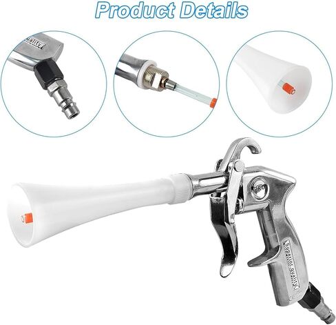 Tornado Car Cleaning Gun for Car Detailing Detailing Tool - High Pressure Air Gun Dry Cleaning Gun Used in Conjunction with Air Compressor in Saudi Arabia