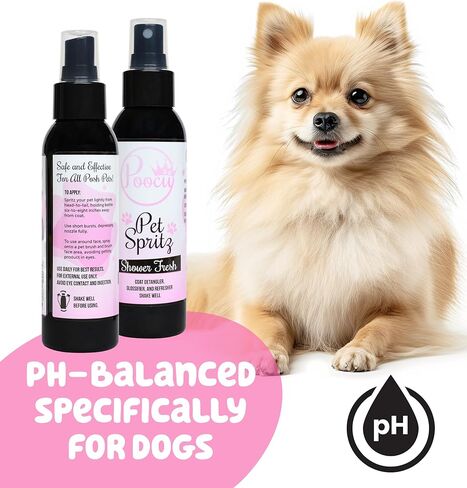 Deodorizing Pet Spray, Coconut Bliss, Premium Dog Grooming Finishing Spritz Cologne & Perfume, Coat Detangler, Conditioner, Glossifier, and Refresher - Cruelty-Free Natural Ingredients in Saudi Arabia