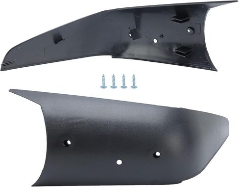 Door Mirror Arm Cover Shell Housing Black For Freightliner Cascadia 2018 2019 2020 2021 2022 2023 2024 (Pair) in Kuwait