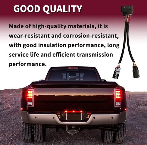 New Upgraded Conversion Harnesses Quad Housing to Projector Headlight Fits for 2009-2018 Dodge Ram,2Pcs in Saudi Arabia