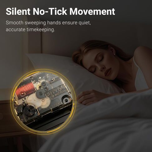 ساعة حائط حديدية عتيقة لغرفة المعيشة، تصميم عتيق مزخرف بحركة كوارتز صامتة، ساعة حائط كلاسيكية فاخرة كبيرة، تعمل بالبطارية، إطار معدني، 21 بوصة ارتفاع × 15 بوصة عرض in Kuwait